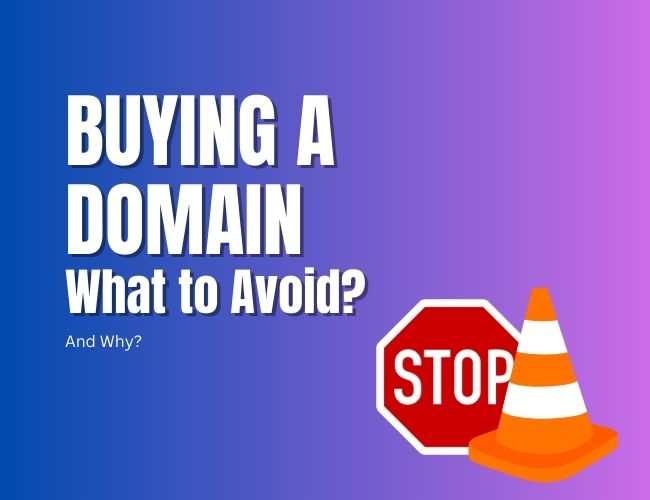 Caribbean Web Designers - Domain Purchase, What to Avoid?